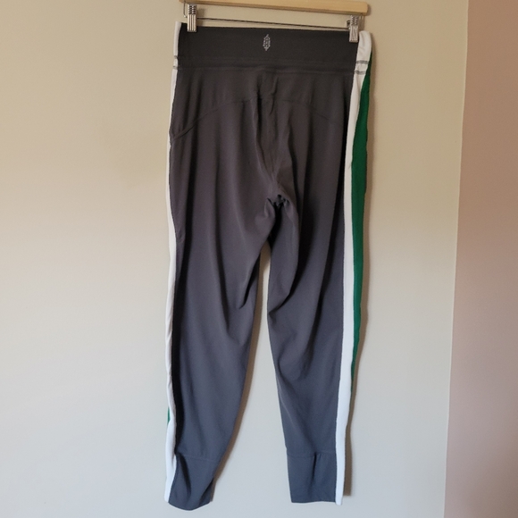 Free People Movement Never Better Colorblock Slim Jogger Grey Women's Medium - Picture 4 of 11